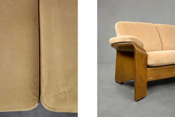Image 1 of Mid-Century Norwegian Modern Pegasus 2-Seater Sofa with Low Back from Ekornes, 2000s