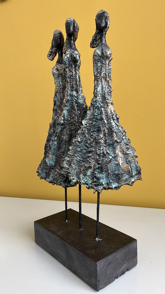Image 1 of Skulptur 3 Frauen - Drei Grazien