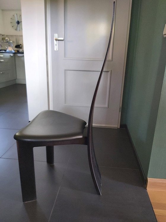 Image 1 of 4x Tranekaer Danmark Iris Chair: Design Bob + Dries Van Den Berghe 1982