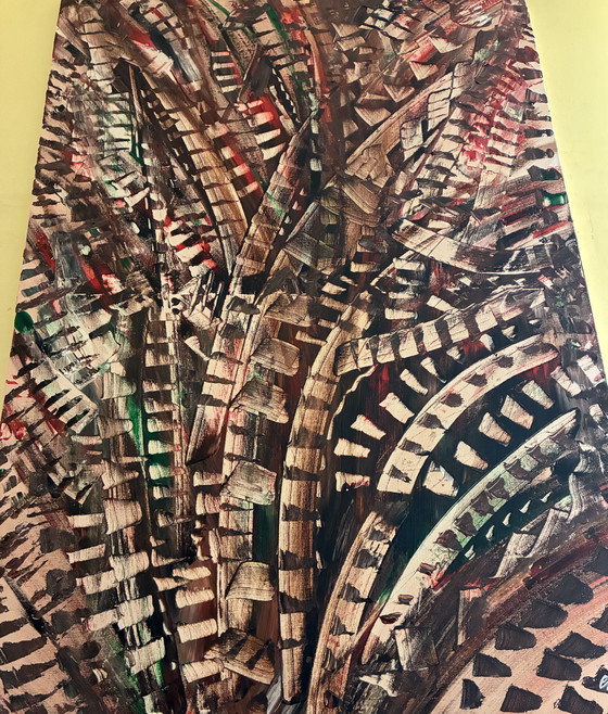 Image 1 of Walter Geraci - Abstrait industriel XL