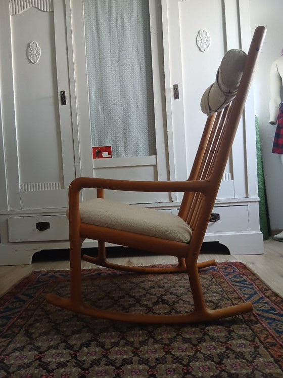 Original Hans Olsen Schaukelstuhl – Mid-Century Design-Klassiker (50er/60er) – Hans Olsen für Juul (photo 3 of 6)
