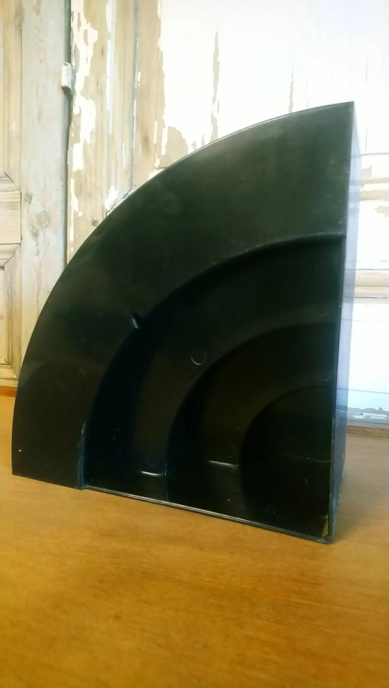 Kunststof „Crayonne“ vinylhouder circa 70/80 – Tijdschriftenrek, Plastic, Vintage (photo 6 of 16)