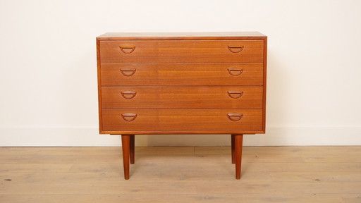 Commode vintage | Kai Kristiansen | Design danois | Teck, style moderne du milieu du siècle