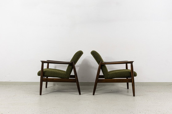 Image 1 of Paar vintage fauteuils van Edmund Homa, Polen, 1960S