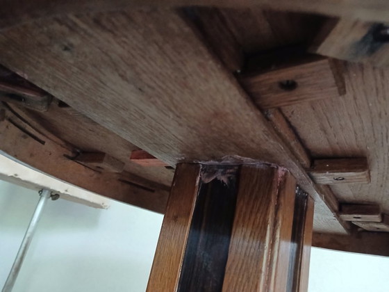 Haagse - Amsterdamse School, Genneper Molen? – Side tables, Wood (photo 5 of 6)