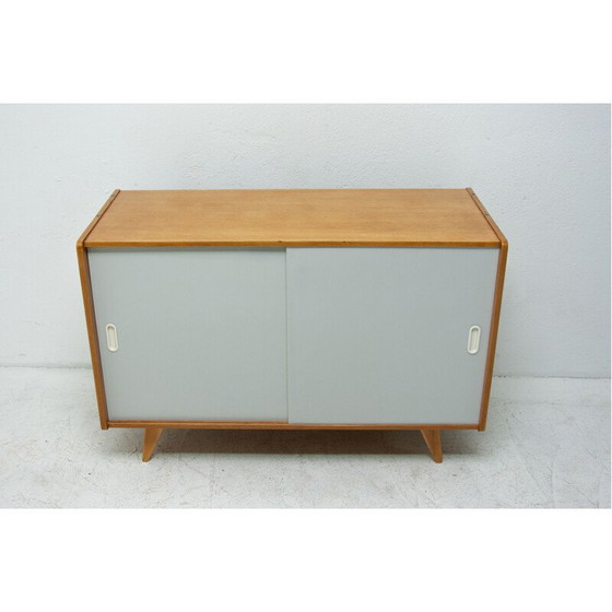 Image 1 of Vintage beechwood sideboard U-452 by Jiří Jiroutek, Czechoslovakia 1960