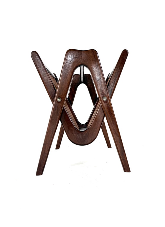 Portariviste vintage danese in teak degli anni '60 – Wood (photo 8 of 8)