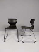 10 x Vintage Vanerum Pagholz Chairs, 1960s - 1970s