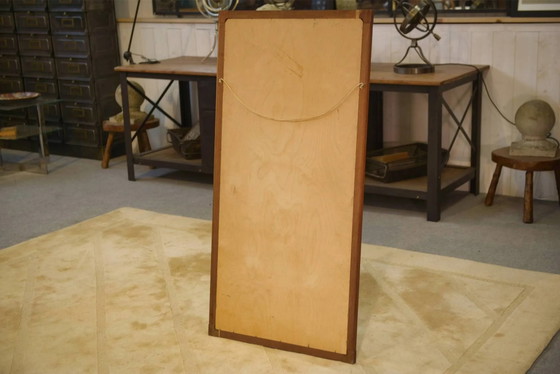 Miroir scandinave en teck et céramique années 60 – Scandinavian (photo 4 of 7)