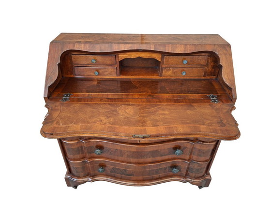 Image 1 of Eleganter Klappschreibtisch aus den 1950er Jahren – Original Mid-Century Modernismus