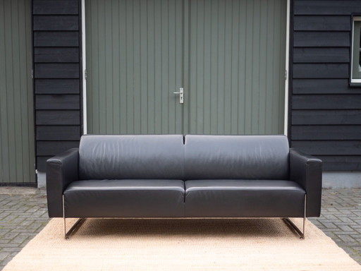 Artifort Mare | 2,5-Sitzer-Designersofa aus Leder | Schwarz