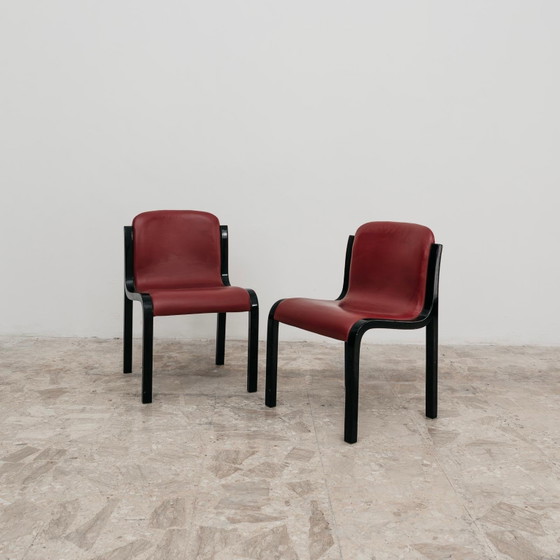 Image 1 of Paire de chaises Tisettanta de Carlo Bartoli, modèle Mito, design moderne des années 1970