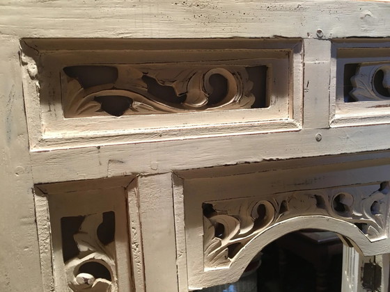 Specchio con persiane, stile coloniale, 60x70cm – Legno (photo 5 of 10)