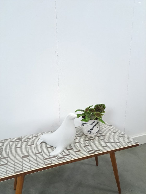 Image 1 of Goebel West Germany wit porseleinen beeld zeehond