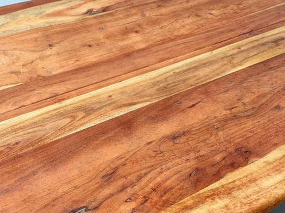 Image 1 of Dining table made of acacia wood, 1960s/70s