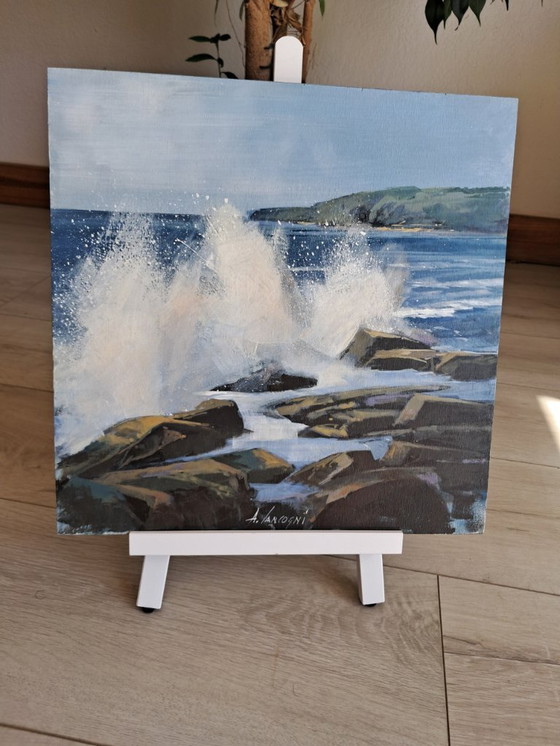 Image 1 of Agostino CANCOGNI - Scogliera - Pintura del artista