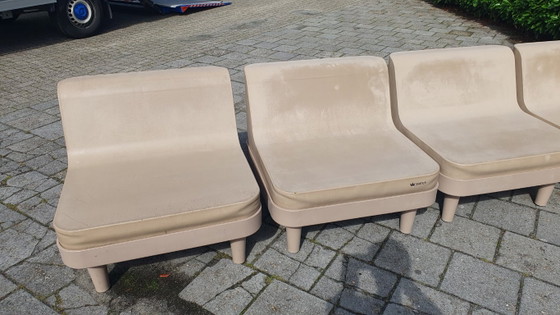 Sixinch Offshore Set lounge modulare di design 20 pezzi taupe vintage – Divani modulari, Plastic (photo 22 of 35)