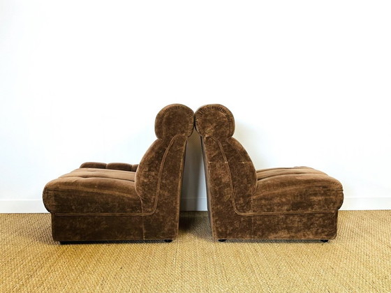 Image 1 of Ein Paar Samtsessel, 1960