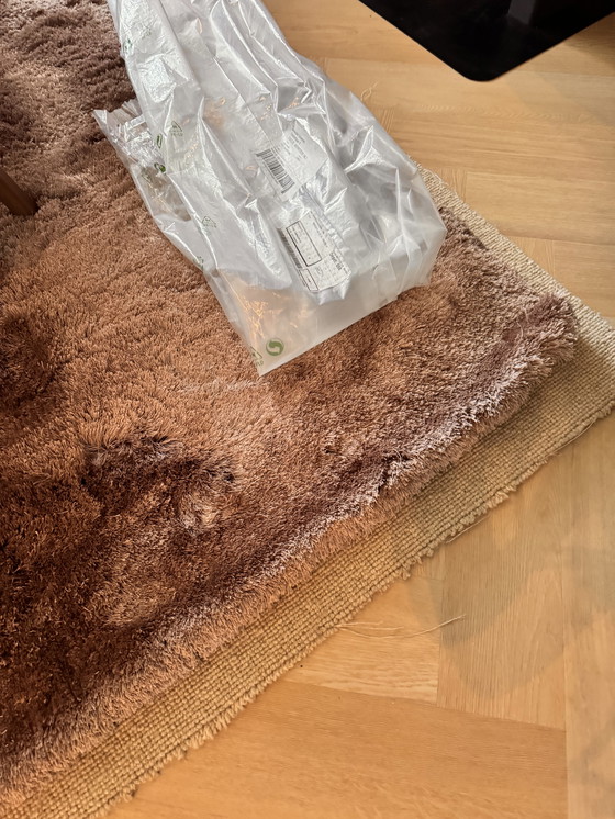 Image 1 of Alfombra de pelo alto Marich en kapri rosa 230x160