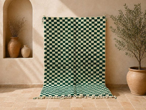 Handgefertigtes marokkanisches Tier, 200/300 cm – vloerkleden en tapijten, Wool