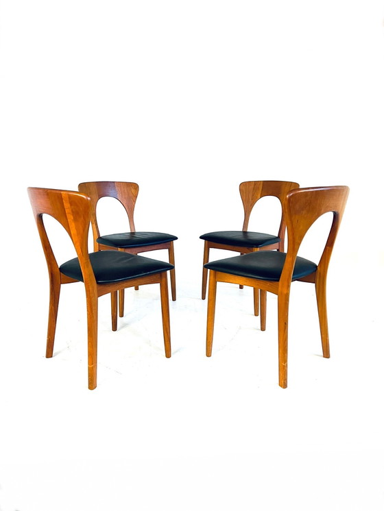 Image 1 of 4X 'Peter' Dining Chair, Niels Koefoed