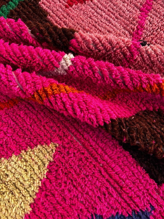 Image 1 of Colorful Moroccan Berber Rug 190x300 cm– Handwoven Boujad Wool Carpet