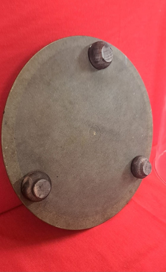 Campana di vetro, Oggetti decorativi, Legno, Nero (foto 5 di 5)