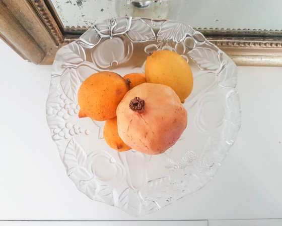Fruttiera vintage in vetro stampato – Stoviglie (photo 9 of 10)