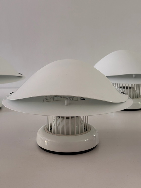 Giovi wandlamp van Achille Castiglioni voor Flos, 1982, wit gelakt metaal, vintage verzamelobject (photo 14 of 15)