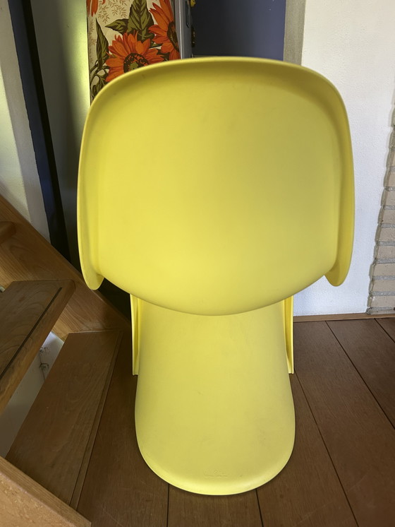 Image 1 of Vitra Verner Panton sgabello design gele