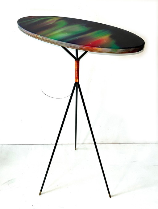 Table nomade Ndebele par Melchior van Dansik, Aurora Borrealis / Northern Light 4/7