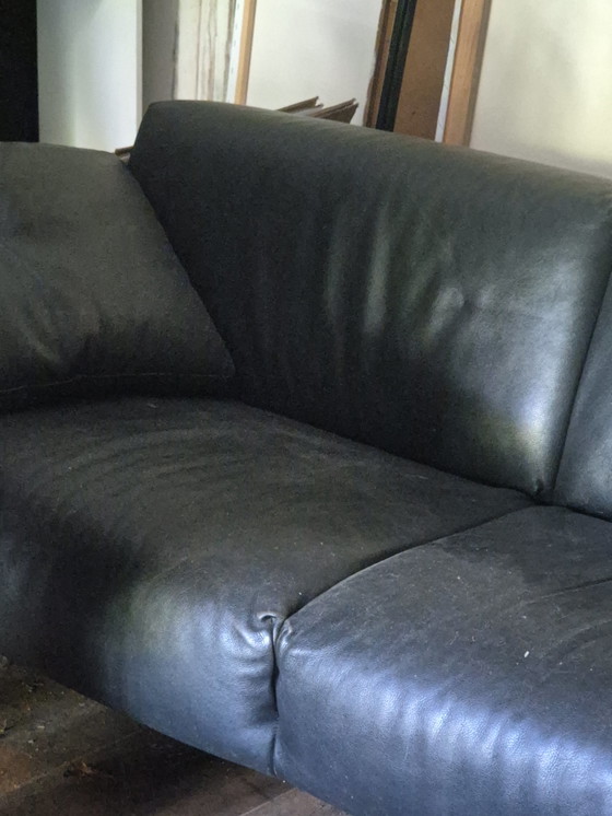 Image 1 of Montis Tango Vintage Sofa Black Leather