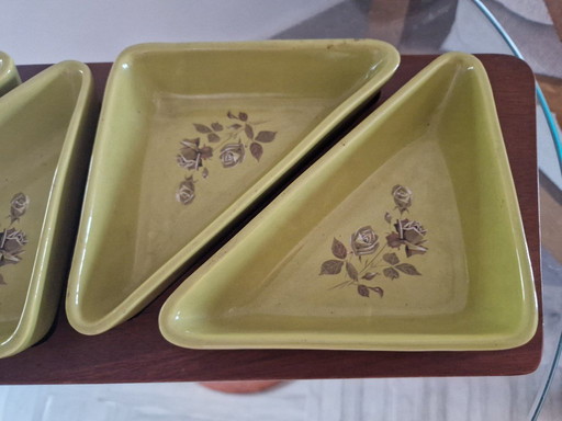 Antipastiera anni 60-70 Pacetti Albisola