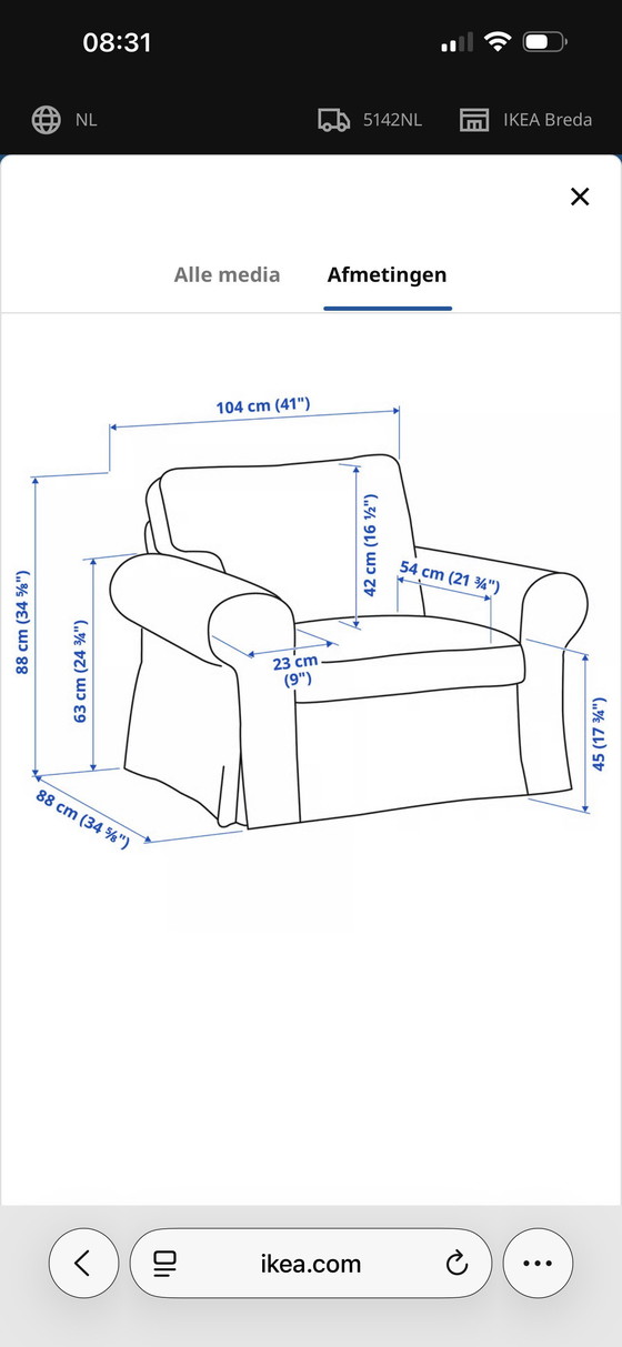 Image 1 of Ikea Ektorp Möbel