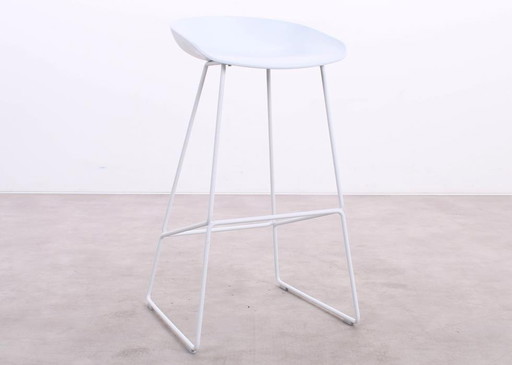 4x HAY AAS 38 About A Stool Tabouret de bar blanc