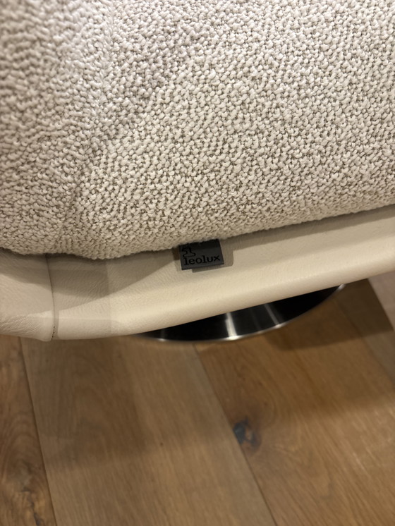 Image 1 of Leolux Fauteuil met Hocker