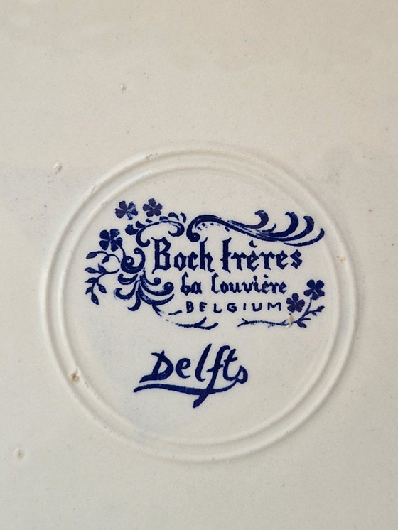 Image 1 of Piastra da muro.Delfts.Boch Freres La Louviere.