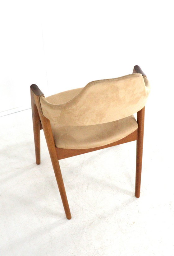 Ensemble de 4 chaises Compass de Kai Kristiansen pour SVA Mobler, design danois vintage (photo 5 of 18)