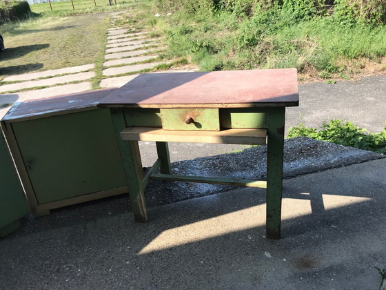 Table de salle à manger rustique, années 1950 – Tables de salle à manger, Bois, Rustic (photo 2 of 9)