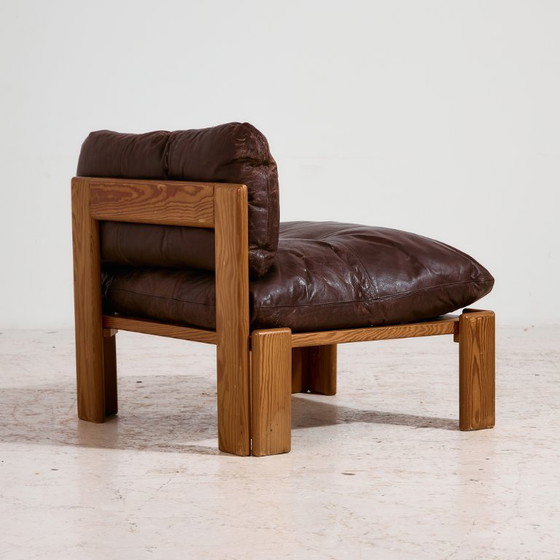 Image 1 of MK8962 Leren bankstel, set van 5