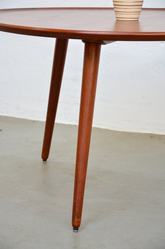 Image 1 of Vintage Deense salontafel, teak, mid-century modern, bijzettafel