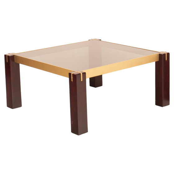 Renato Polidori Italienischer Mid Century Couchtisch aus Holz für Skipper 1960 – Skipper Italy, Couchtische (photo 7 of 18)