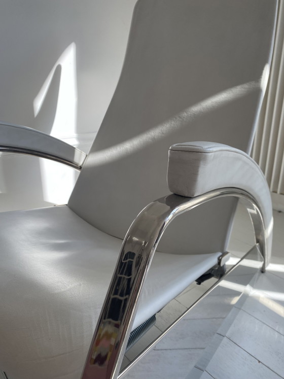 Sillón Jean Prouvé Grand Repos – Tecta, Loveseat, Leather, Metal (photo 8 of 14)
