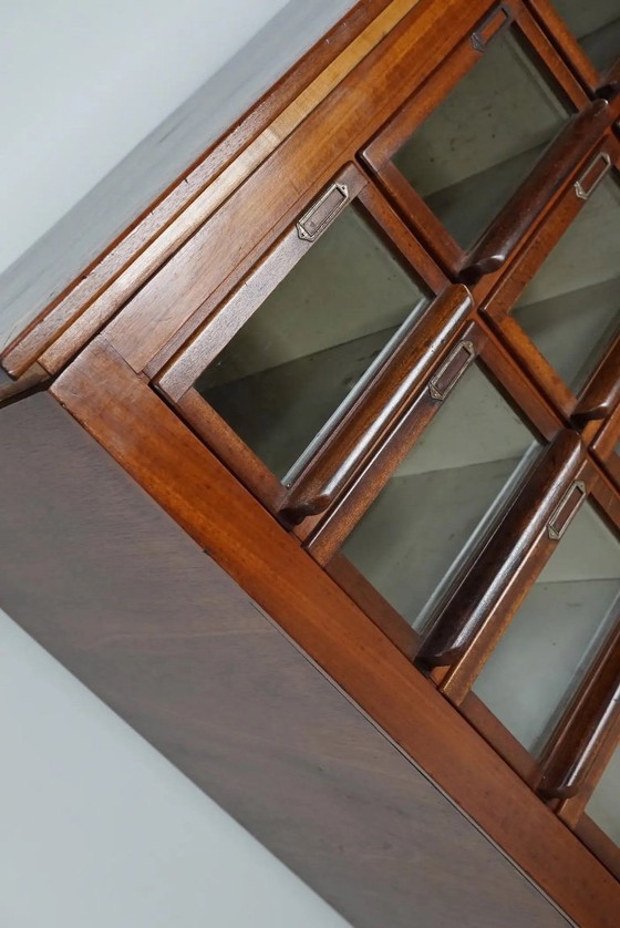 Image 1 of Mercería antigua holandesa de madera noble, década de 1930