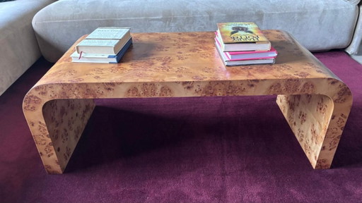 Hulmara wortelhouten salontafel, 120 x 55 cm