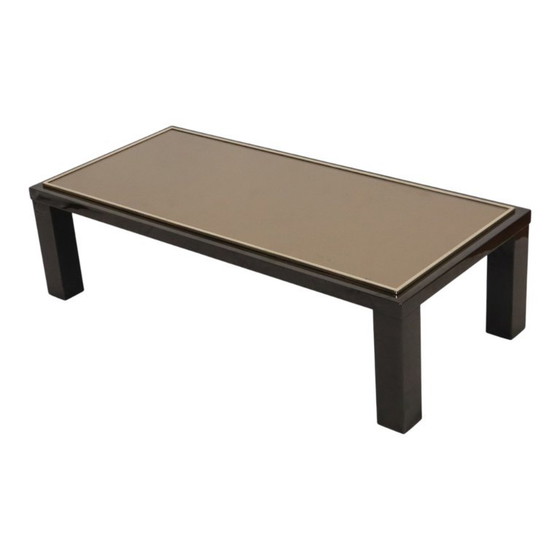 Salontafel Belgo Chrom Hollywood Regency Design, Belgochrom, Glas, Metaal, Gold (foto 10 van 24)