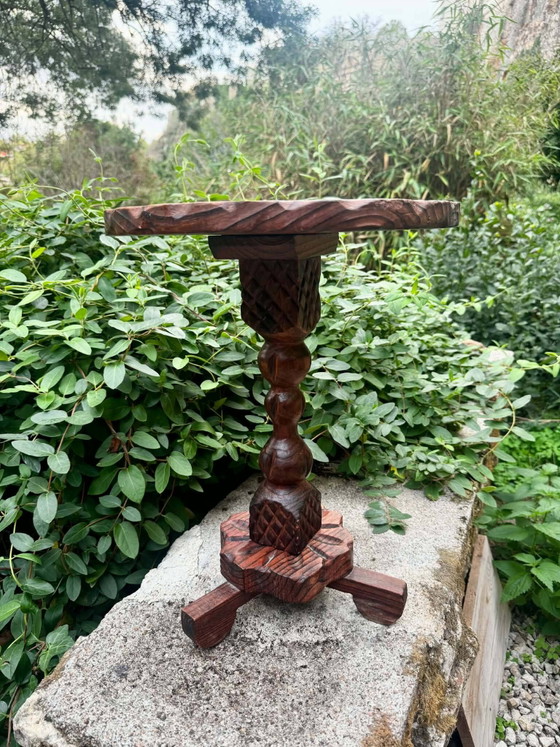 Tavolino in legno degli anni '50 – Tavolini, Wood, Vintage (photo 5 of 9)