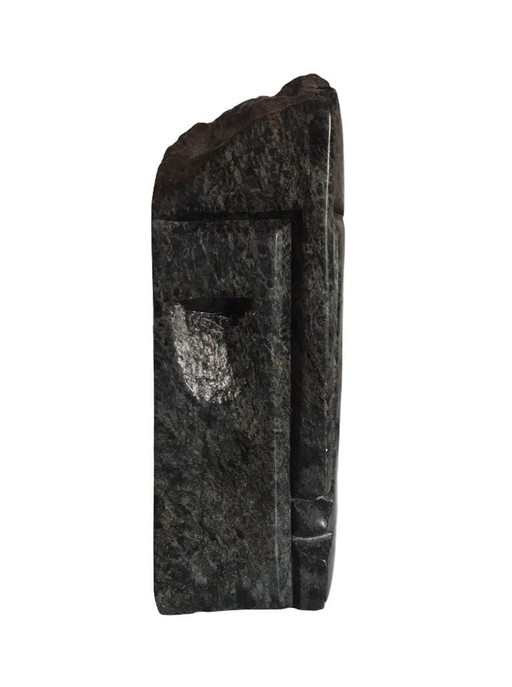 Vanassa Rangisse afrikanische serpentin skulptur h=17,5cm ritzsignatur und zertifikat