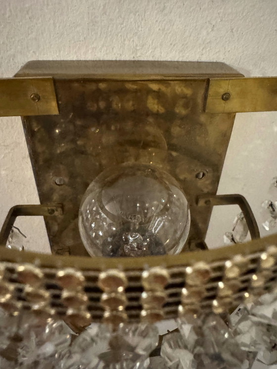 Image 1 of 1970s brass pendant wall lights