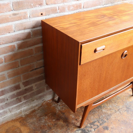 Image 1 of Meuble TV vintage, petit buffet, Louis Van Teeffelen pour Wébé